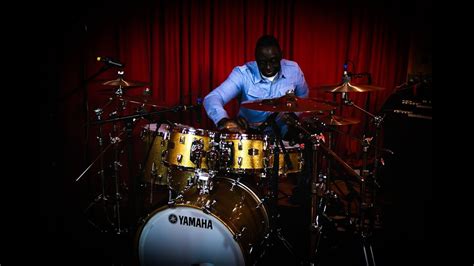 Profiles Larnell Lewis Of Snarky Puppy X Yamaha Absolute Hybrid Maple