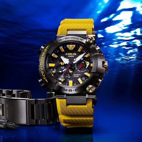 G Shock Mr G Frogman Mrg Bf R A Luxury Diving Watch Is Made Of