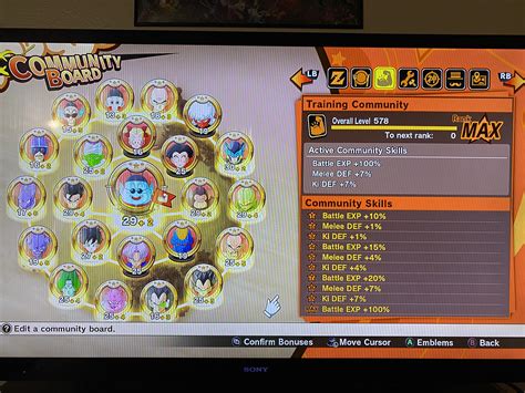 Dragon Ball Z Kakarot Adult Community Board Setup Images