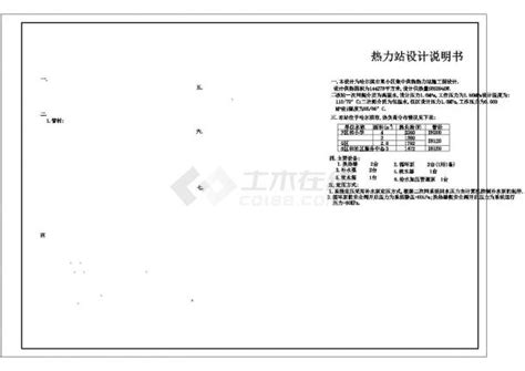 【哈尔滨】小区集中供热热力站系统设计施工图住宅小区土木在线