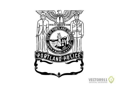 Portland Oregon Police Department Logo, Portland OR City Law ...