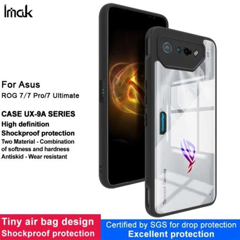 Promo Case Asus Rog Phone 7 Pro Ultimate Imak Ux 9a Hybrid Airbags