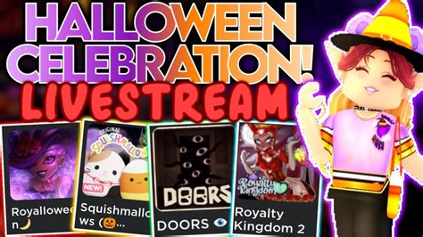 PLAY ROYALE HIGH MORE FOR HALLOWEEN BADGE GIVEAWAYS ROBLOX Doors