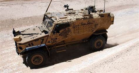 World Defence News: British army vehicles will be painted with new colour camouflage of tan brown