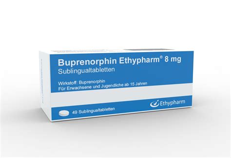 Buprenorphin Sublingualtabletten Ethypharm Deutschland