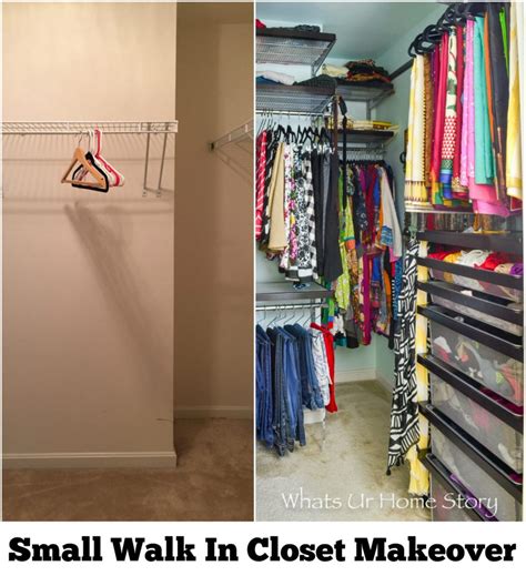 Small Walk In Closet Makeover | Whats Ur Home Story