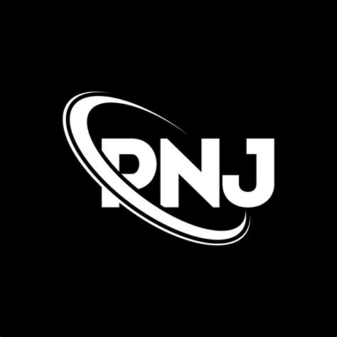 PNJ logo. PNJ letter. PNJ letter logo design. Initials PNJ logo linked