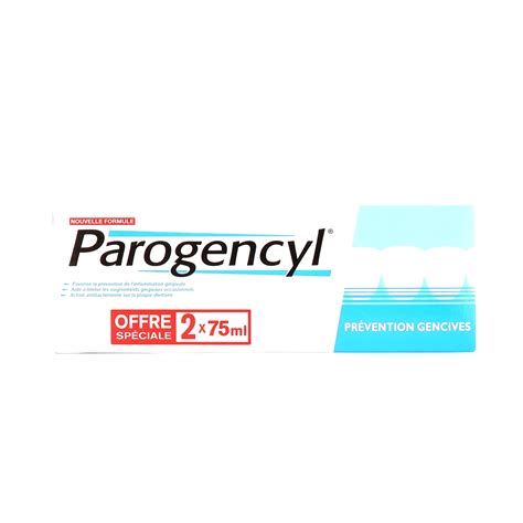 Dentifrice Pr Vention Gencives Parogencyl