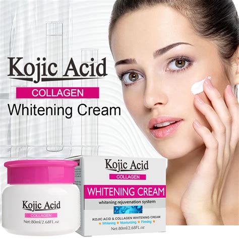 Kojic Cr Me Claircissante Au Collag Ne Pour Le Visage Et Le Corps L