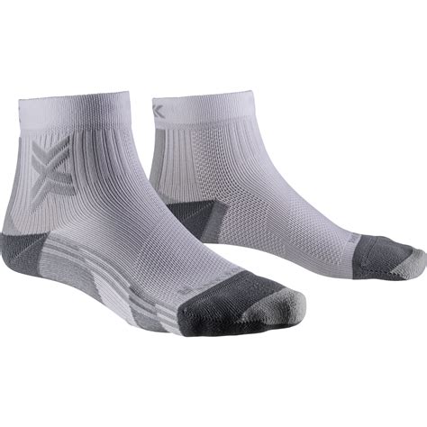 X Socks Run Discover Ankle Socken Damen Arctic White Pearl Grey BIKE24