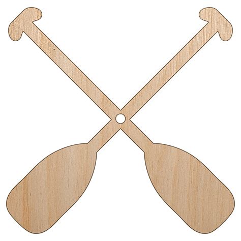 Paddles Oar Canoes Kayaks Rafting Unfinished Craft Wood Holiday