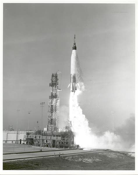 Space History Photo: Launch of Mercury-Atlas | Space