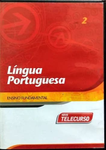 Dvd Língua Portuguesa 2 Ensino Fundamental Novo Telecurso Mercadolivre