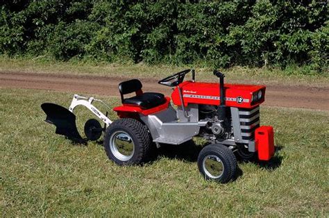 Beautifully Restored Massey Ferguson 12 Lawn And Garden Tractor Owned Tractors Pinterest