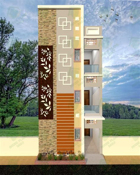 House Planning 18x60 South Face with Elevation|Latest New Design