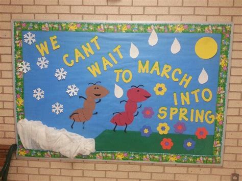 March/Spring bulletin board