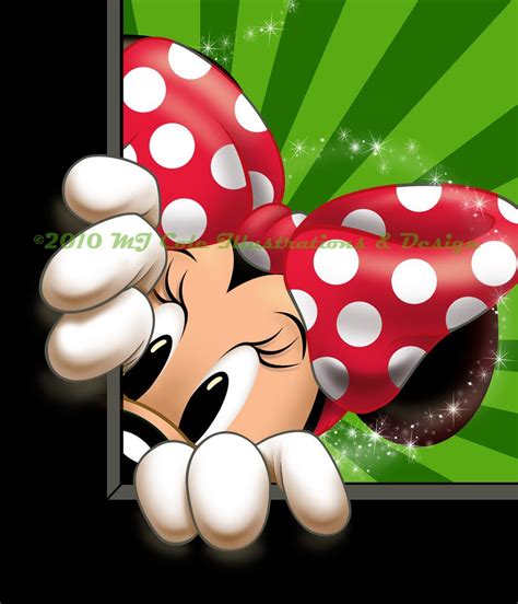 Minnie Mouse Peek A Boo