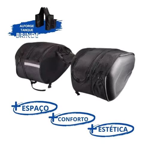 Alforge Para Motos 58l Lateral Universal Alforje Tanque