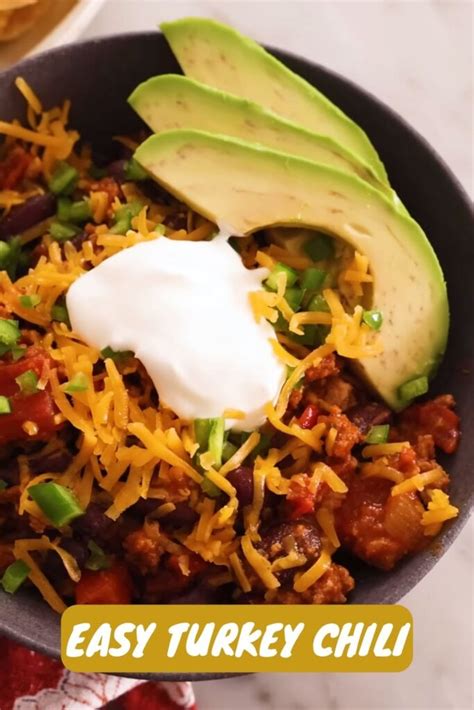 Hearty Turkey Chili Recipe Your New Weekly Rotation Staple Easy Recipe Chef