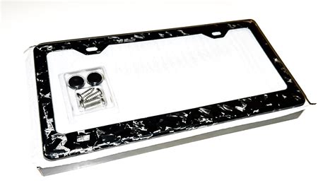 The Ultimate True Forged Carbon Fiber License Plate Frame Etsy