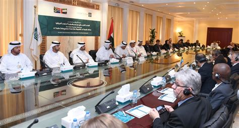 Abu Dhabi Chamber Discusses Economic Cooperation With South Africa