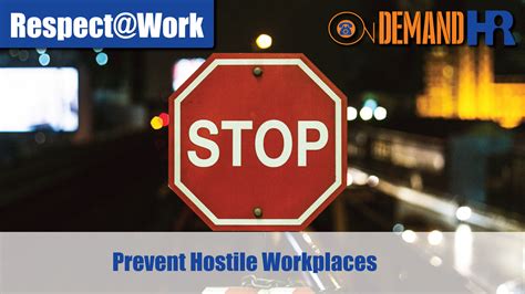 Respectwork Prevent Hostile Workplaces On Demand Hr