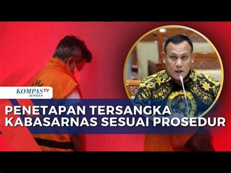 Ketua Kpk Firli Bahuri Tegaskan Penetapan Tersangka Kabasarnas Henri