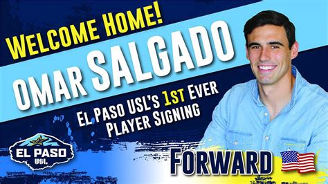 El Paso Usl Unveils Omar Salgado As First Signing