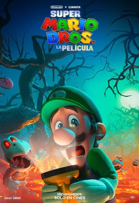 Luigi Cartel de Super Mario Bros La película 2023 eCartelera