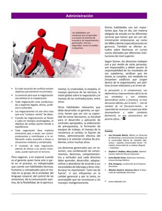 Lectura Administraci N Las Habilidades Gerenciales Pdf