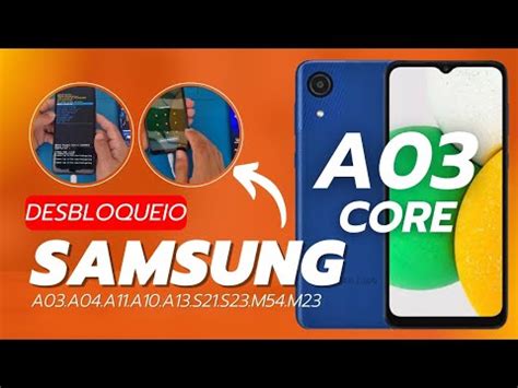 Como Desbloquear Celular Samsung A Core Formatar Remover Senha