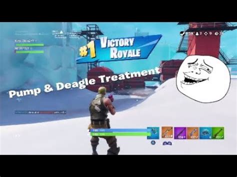 Pump Deagle Combo Is Sick Cleans Dubz Fortnite Battle Royale