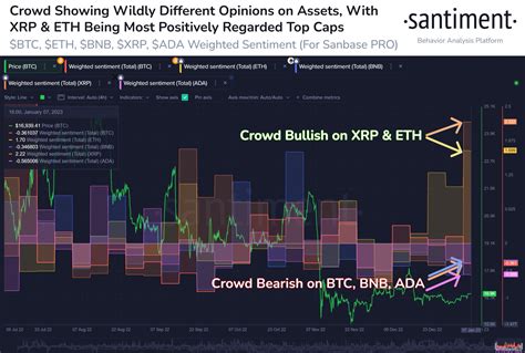 Santiment On Twitter With Crypto Market Caps Bouncing Very Much In