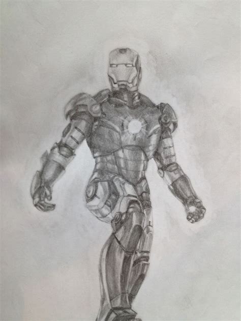 Iron man pencil sketch | Art portfolio, Pencil sketch, Male sketch