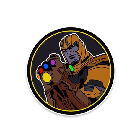 Thanos V2 Vinyl Sticker - NEO Tactical Gear