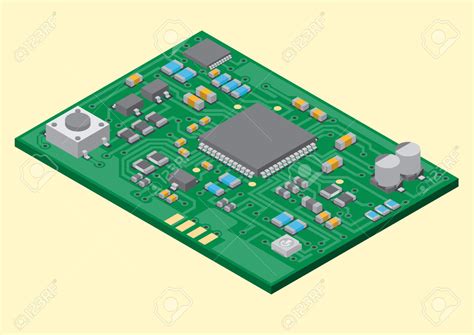 Printed circuit board clipart - Clipground