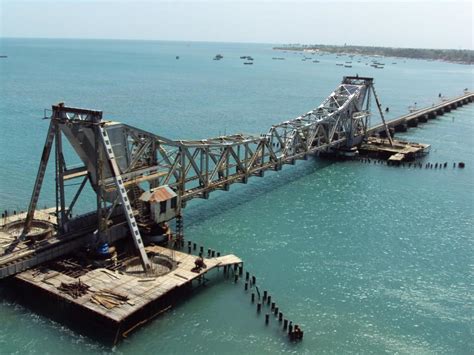 Filming at Pamban Bridge| Filmapia - real sites . reel sites