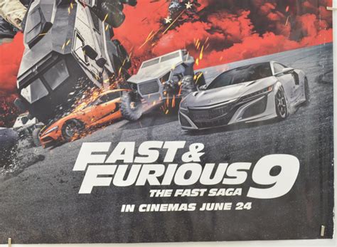 Fast And Furious 9 Teaser Advance Version Original Movie Poster