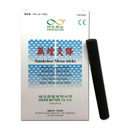 AcuTop Smokeless Moxa Cigar Green Nature 5 Pcs Purchase Online