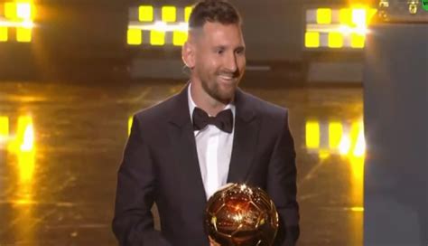 ¡hizo Historia Lionel Messi Ganó Su Octavo Balón De Oro