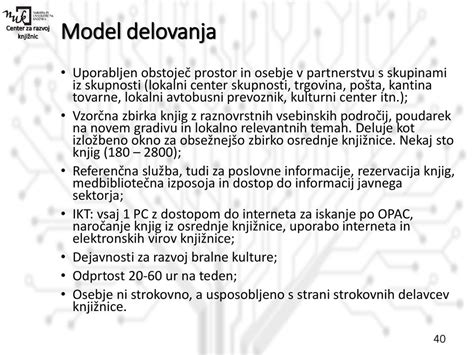 Center za razvoj knjižnic ppt download