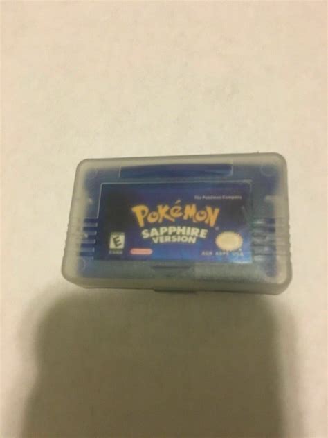 Pokemon Gba Carts Emerald Ruby Sapphire Leaf Green Fire Red