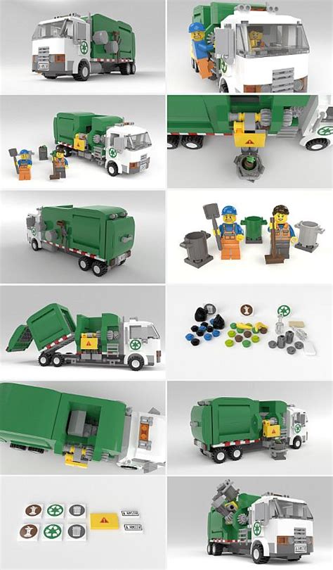 LEGO Ideas Garbage Truck Project & More!