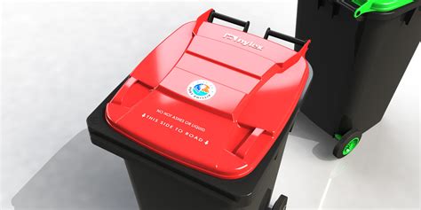 240l Kerbside Bin And Lid