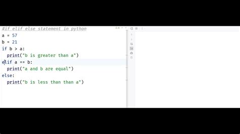 Learn Python If Elif Else Statement In Python Youtube