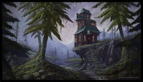 Cliff house by logartis on DeviantArt