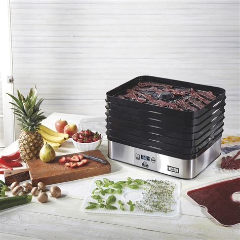 Weston 6 Tray Digital Food Dehydrator Plus - 75-0450-W | Weston Brands