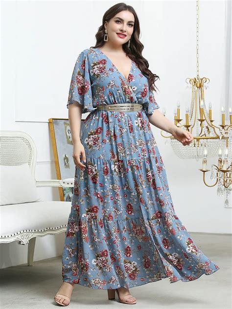 Women Summer Dresses Plus Size Elegant Dress Plus Size Dress Clothing