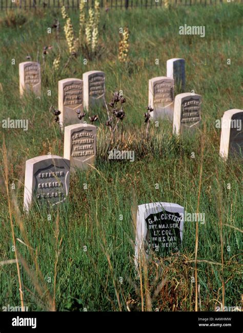 MONUMENTS MARKING CUSTER'S "LAST STAND" CUSTER BATTLEFIELD NATIONAL ...