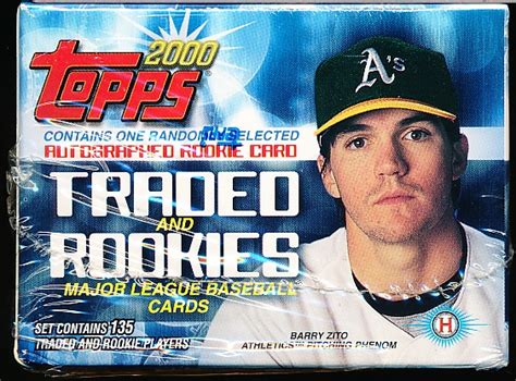 Lot Detail Topps Baseball Traded Rookies Factory Set Of Cards